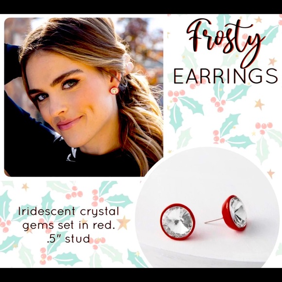 Plunder Matching Set/New:  Frosty Earrings & St. Nick Bracelet. - Picture 2 of 8